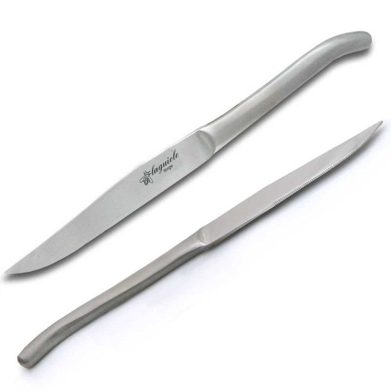Coffret De 6 Couteaux Laguiole Vintage - Manche Bois, Lame Inox (occasion)