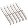 Coffret de 6 couteaux steak laguiole forgés avec finition brillante