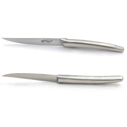 Set of 6 laguiole steak knives with design style