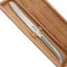 Couteau à pain laguiole Prestige Inox Finition Sablée