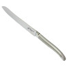 Couteau à pain laguiole Prestige Inox Finition Sablée