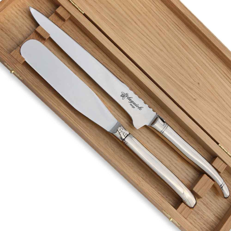 Coffret à Foie Gras Argenté J.D France L 6499 - Art De La Table Français