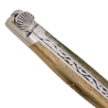 Shell laguiole with giraffe bone handle