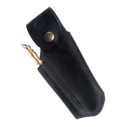 Laguiole Damascus Knife – Blue Cinnamon-Stained Handle