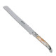 Laguiole bread knife blonde horn Handle with stailess steel handle - Image 1958