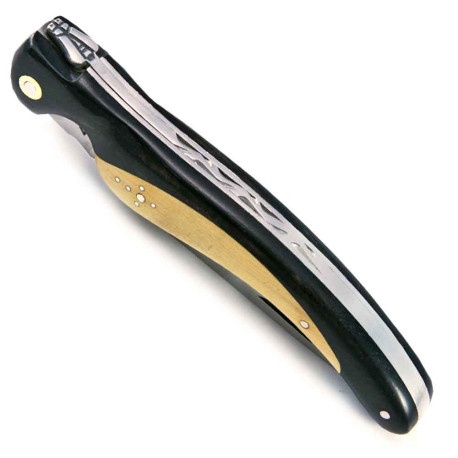 Laguiole bird knife with ebony and boxwood handle - Image 2001