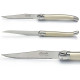 Set of 6 Laguiole steak knives ABS white - Image 2023