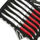 Set of 6 Laguiole steak knives ABS red - Image 2067
