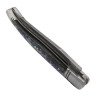 Laguiole abalone lame damas ressort note de musique