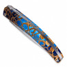 Couteau Laguiole design avec manche teinté cannelle bleue