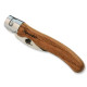 chestnut Laguiole knife with turning ferrule - Image 2348