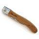 Oyster Laguiole knife with wood pencil case - Image 2354