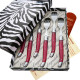 Box of 6 Laguiole ABS fushia forks - Image 2609