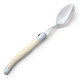 Box of 6 white ABS Laguiole soup spoons - Image 2633