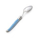 Box of 6 Laguiole coffee spoons in blue color - Image 2642