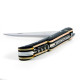 Laguiole knife Ecology Bicolour handle with corkscrew - Image 27