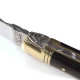 laguiole freemason’s knife with black horn handle - Image 2804