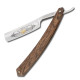 Buffalo razor 5/8 in Bocote Wood - Chiselled decoration triangle on the back of the blade - Image 339