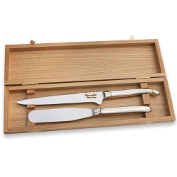 Prestige range Laguiole Foie gras server sandblaster finish