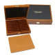 Superbox in varnished beech for 7 days straight razors set or collection - Image 441