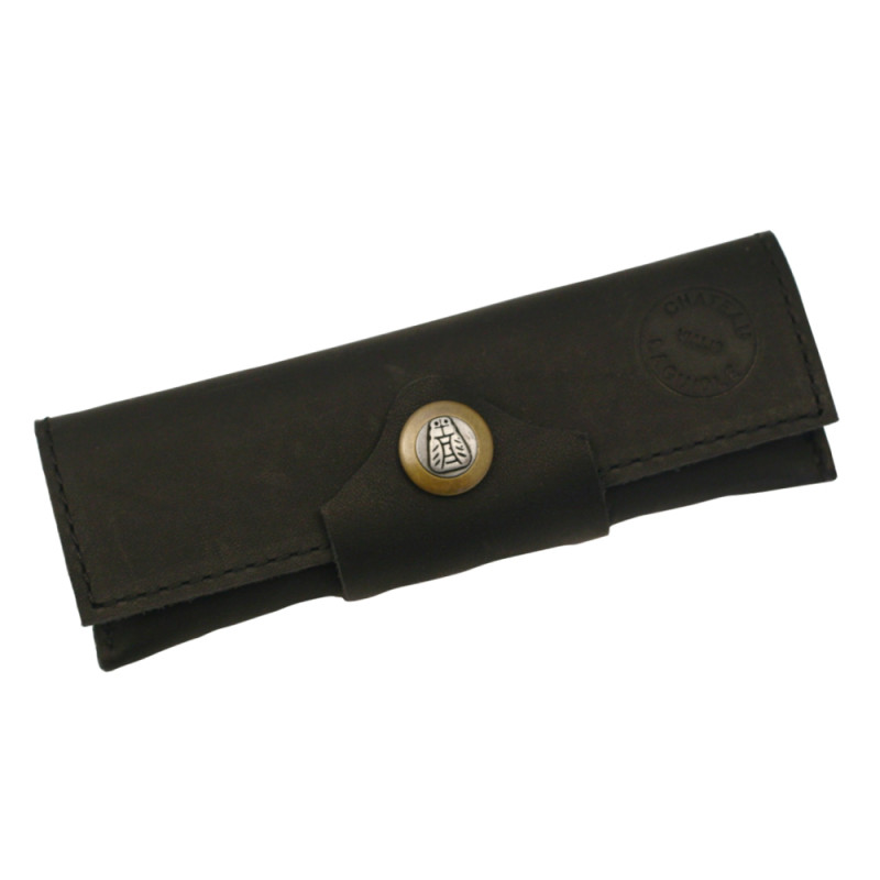調理器具 Chateau Laguiole Black Horn Wine Opener Chateau Laguiole™ Black Horn Waiter's Corkscrew – VinGrotto
