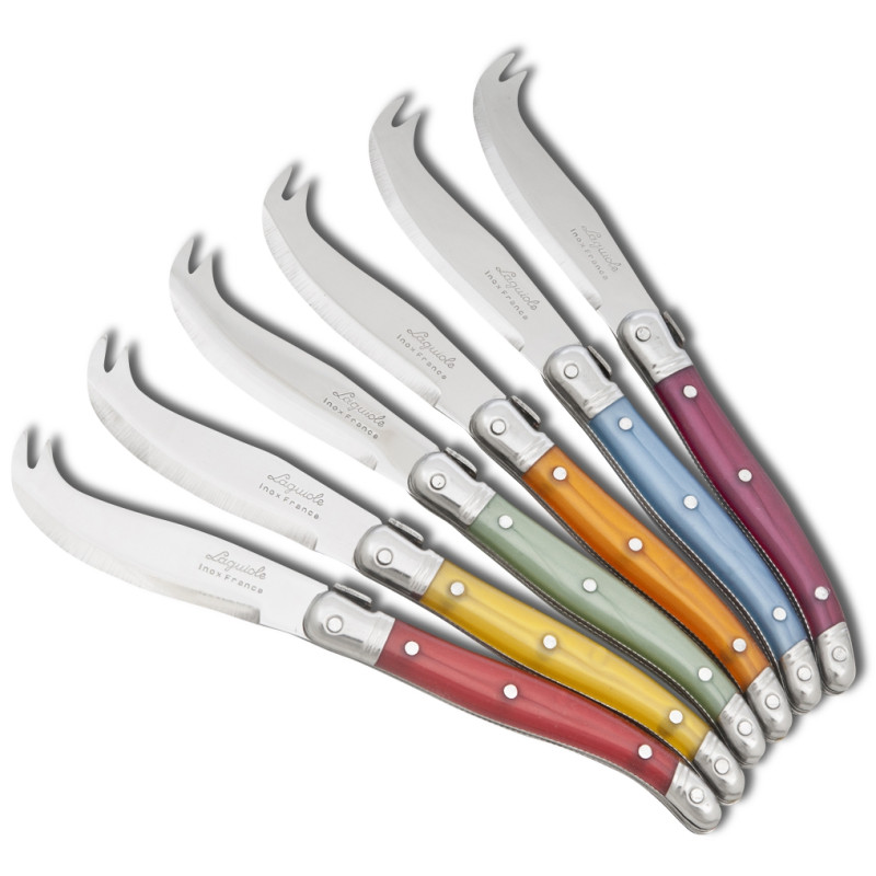 Lot De 6 Couverts à Fromage Laguiole – Acier Inoxydable – Occasion état Correct