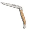 Shamrock Laguiole with birch wood handle