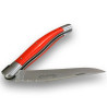 Laguiole design style bee with orange G10 handle