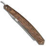 Buffalo razor 5/8 in Bocote Wood - Chiselled decoration triangle on the back of the blade