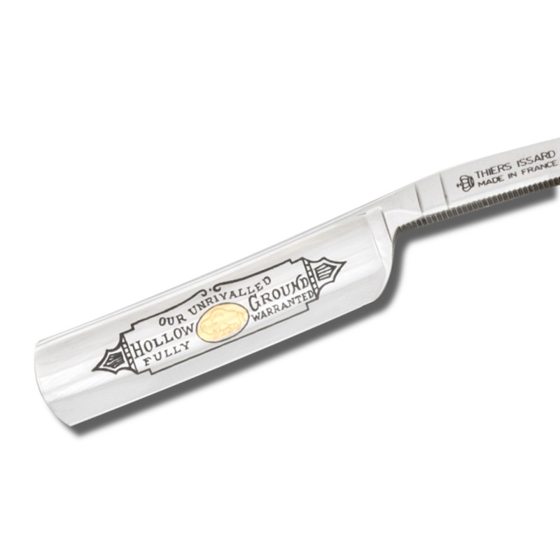Buffalo straight razor in light horn - laguiole knives Iforge