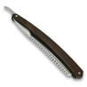 Rasoir Iforge 6/8 en bois de cocobolo avec motifs décoratifs