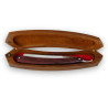 Rasoir Iforge 6/8 en bois de cocobolo avec motifs décoratifs