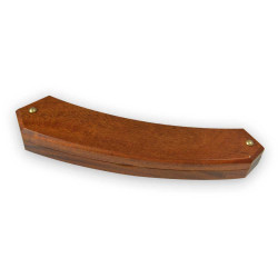 Rasoir Iforge 6/8 en bois de cocobolo avec motifs décoratifs