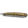 7/8 Iforge Razor with ram’s horn handle with mahogany box