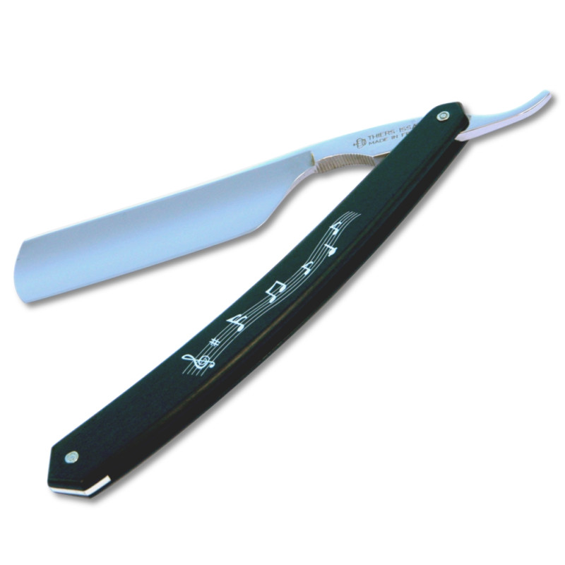 Straight razor ebony musical note limited numbered guitar editon