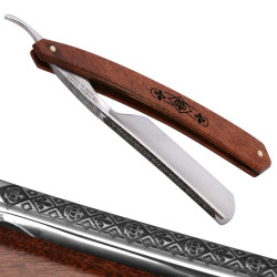 11/16 Razor Crownsilwing Cuban mahogany handles