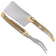 Laguiole Cheese knife set blonde Horn Handle - Image 646
