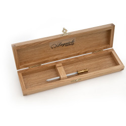 Office box with sharpener