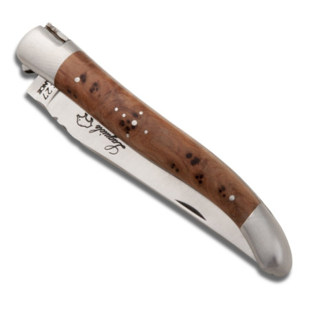 Laguiole knife with Thuja Burl handle - Image 903