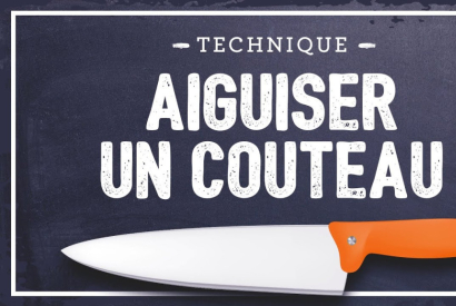 Les différentes techniques pour aiguiser un couteau