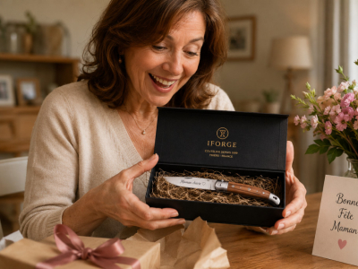 Cadeau Personnalisé Fête des Mères : laguiole 100% made in France 